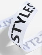 Лента репсовая «Style», 25 мм, 23±1 м, чёрная, белая - Фото 3