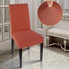 Чехол на стул Комфорт трикотаж жаккард, цвет терракотовый, 100% полиэстер - фото 1749964