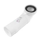 Гофра для унитаза "АНИ Пласт" K722R, d=115 мм, 90°, L=310-840 мм - фото 23902115