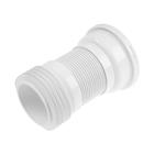 Гофра для унитаза "АНИ Пласт" K918, d=110 мм, L=220-430 мм, металлическая спираль - фото 23902130