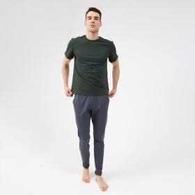 Пижама мужская KAFTAN Coffee, размер 48