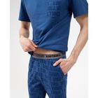 Пижама мужская KAFTAN "Chill", цвет синий, размер 54 - Фото 5