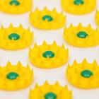 Аппликатор «Кузнецова», 144 колючки, спанбонд, 26×56 см, жёлтый. - Фото 3