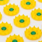 Аппликатор «Кузнецова», 70 колючек, спантекс, 23×32 см, жёлтый. - Фото 3