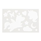 Планшет для рисования с трафаретами , МИКС, в пакете - фото 24474882