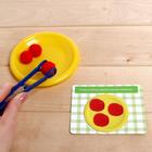 Развивающий сортер «Зайкины тарелки», в пакете - фото 24146886