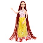 Кукла модель шарнирная «Лида» в платье, МИКС, в пакете - фото 321529999