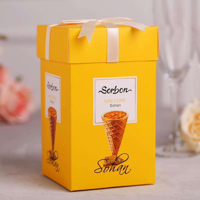 Мини-рожок в коробочке Sorbon «Сохан и воздушные зерна», 200 г - Фото 1