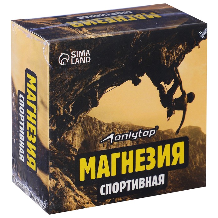 Магнезия спортивная в коробке ONLYTOP «Скалолазы» - Фото 1