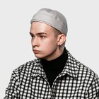 Кепка без козырька, серая, 56 см - Фото 1