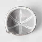 Кепка без козырька, серая, 56 см - Фото 4