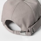 Кепка без козырька, серая, 56 см - Фото 5
