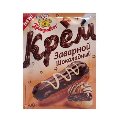 Крем заварной «Приправыч», шоколадный, 100 г