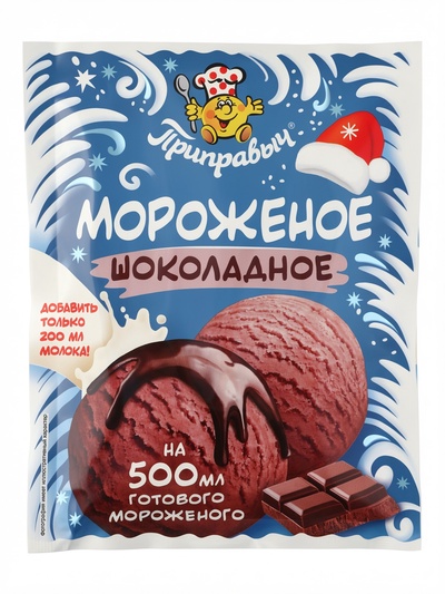 Смесь для приготовления мороженого «Приправыч», шоколадное, 70 г