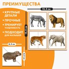 Картинки - половинки «Животные Африки», 16 деталей - Фото 2