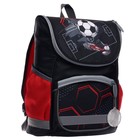 Ранец школьный Стандарт, 36 х 26 х 16 см, + мешок для обуви 40 х 32 см, Сalligrata П "Футбол" - фото 25524517