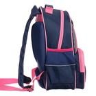 Рюкзак школьный, 37 х 26 х 13 см, эргономичная спинка, Calligrata ОРТ "Цветы" - фото 24585920