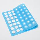 Аппликатор «Кузнецова», 70 колючек, спанбонд, 23×32 см, голубой. - Фото 4