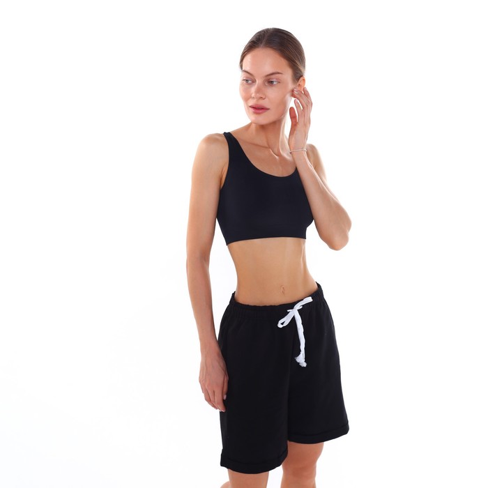 Топ женский TOP CLASSIC цвет чёрный (nero), размер 42-46 (S-M) - Фото 1