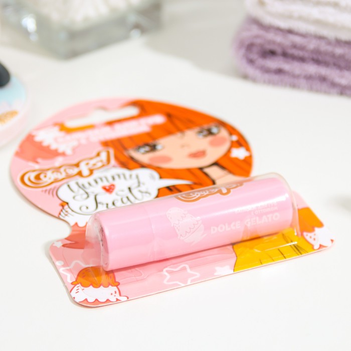 Оттеночный бальзам для губ Ooops! Yummy Treats Dolce gelato, мороженое 21721