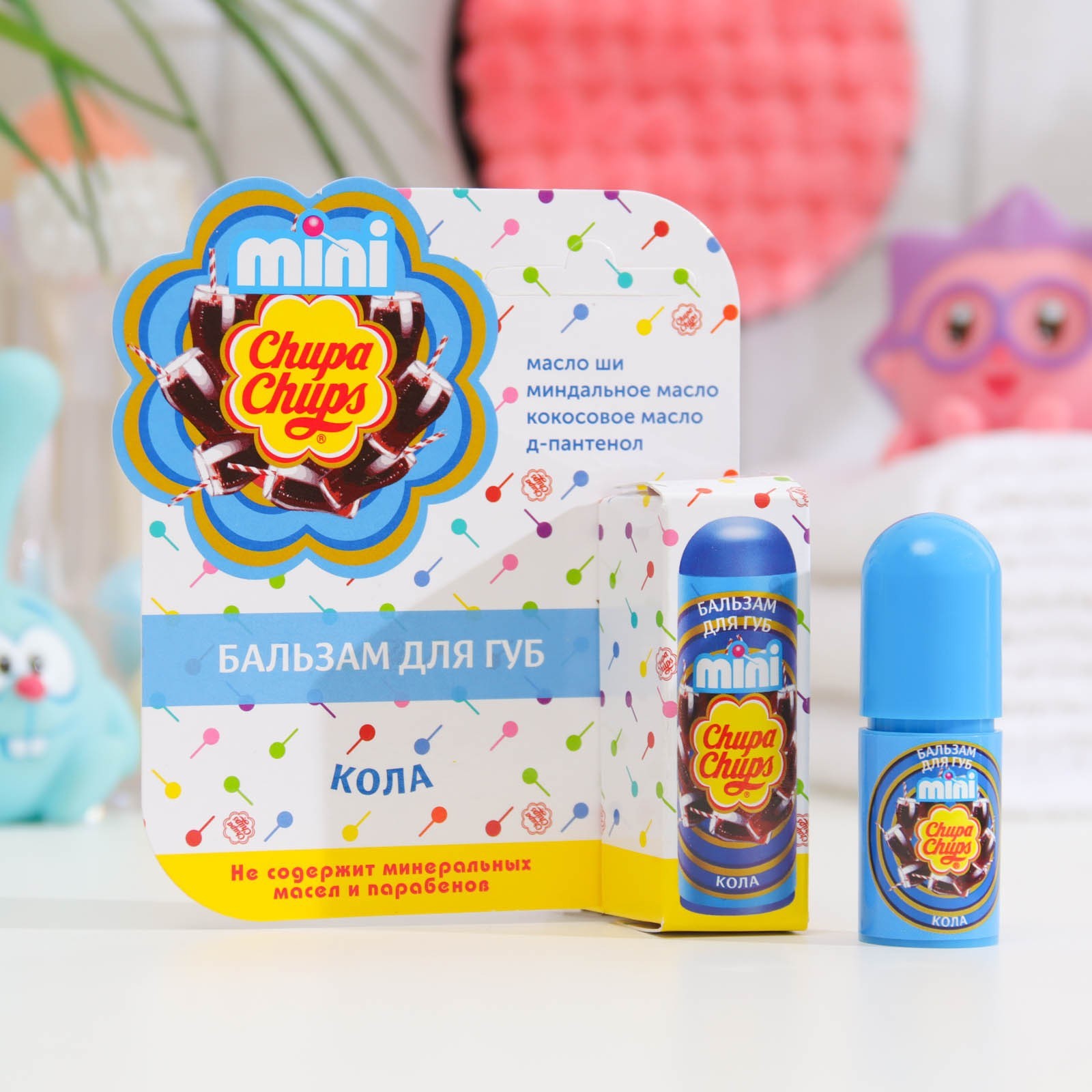 Бальзам для губ Chupa Chups mini, кола, 3,8 г (6631951) - Купить по ...
