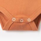 Боди Крошка Я BASIC LINE, рост 68-74 см, розовое - фото 119056169