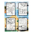 Книжка для рисования водой «Войска», с маркером 5132014