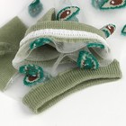 Носки женские "Авокадо", цвет зелёный, размер 23-25 (36-40) - Фото 4