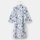 Халат мужской Этель «Капитан» рукав 3/4, размер 50-52, вафля 200 г/м², 100% хлопок - Фото 6