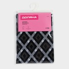 Штора для ванной Доляна «Ромбы», 180×180 см, EVA - Фото 5