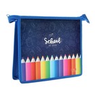 Папка для тетрадей, А5, пластиковая, 19×23×5 см «Карандаши» - Фото 6