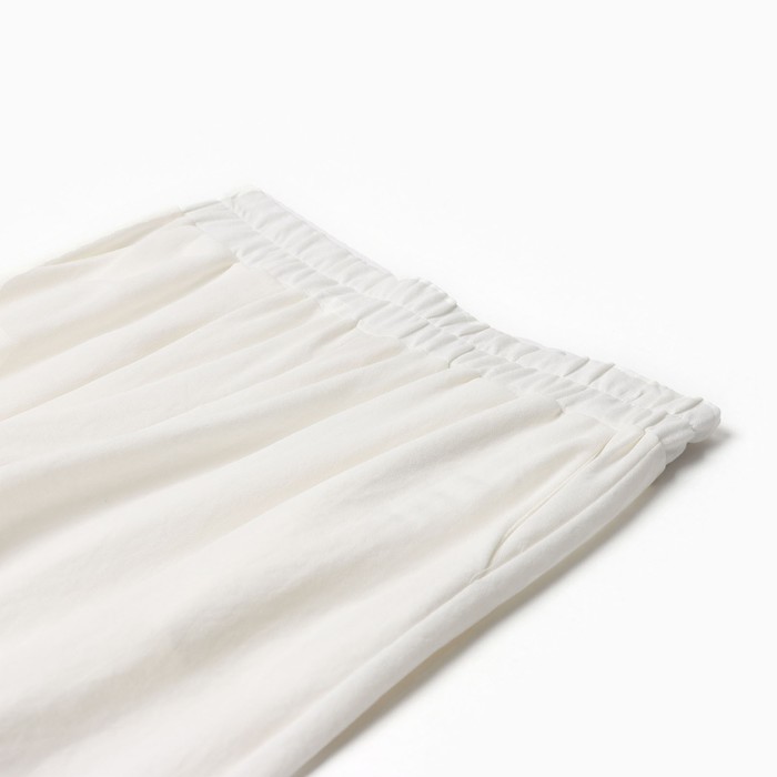 Костюм женский (сорочка, брюки) MINAKU цвет белый, р-р 42 - фото 1908659876