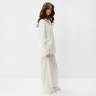Костюм женский (сорочка, брюки) MINAKU цвет белый, р-р 44 - Фото 4