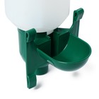 Поилка чашечная для домашней птицы, навесная, 2 л, пластик, МИКС - фото 9788730