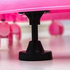 Ходунки «Улыбка», 8 силик. колес, съемная панель, муз., свет, игрушки, розовый - Фото 8