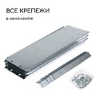 Клумба оцинкованная, d=140 см, высота бортика 15 см, Greengo - Фото 6