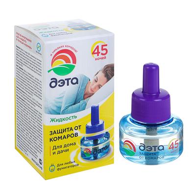 Жидкость от комаров «ДЭТА» 45 ночей, инсект, 30 мл