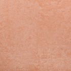 Простыня махровая, однотонная, цвет персиковый, 180х220 см - Фото 3