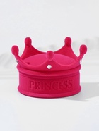 Футляр бархатный под кольцо, серьги «Корона», 5.5×5.5×4.5, розовый, вставка белая - Фото 7