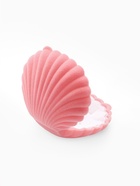Футляр под серьги, кулон «Ракушка», 6×5.5 см, бархатный, розовый - Фото 5