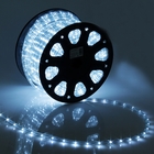 Световой шнур Luazon Lighting 11 мм, IP65, 100 м, 24 LED/м, 220 В, 2W, постоянное свечение, свечение белое - фото 317838750