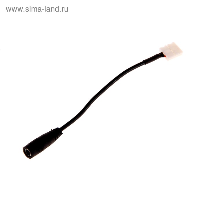 Коннектор для св.ленты SMD3528, запитывающий, DC разъем, - Фото 1