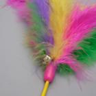 Дразнилка «Павлин», 40 см, микс цветов - Фото 3