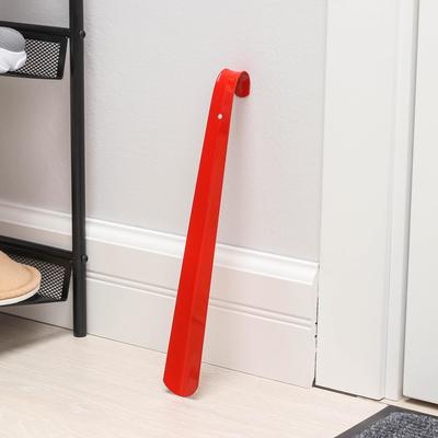 Ложка для обуви Solomon-De Luxe, 35 см, толщина 1,5 мм, металл, МИКС