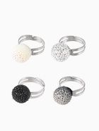 Кольцо молодёжное «Шарик», безразмерное, цвет МИКС - Фото 3