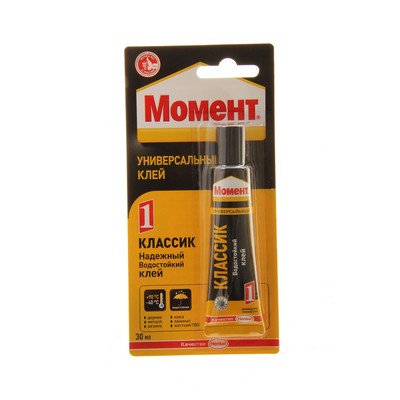 Клей Момент-1 универсальный 30мл на блистере