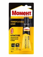 Клей Момент-1 универсальный 30 мл на блистере - фото 45339552