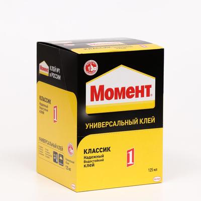Клей Момент-1 универсальный 125 мл бокс 6 шт.