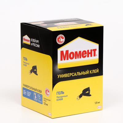 Клей Момент Гель шоу-бокс 125 мл 6 шт