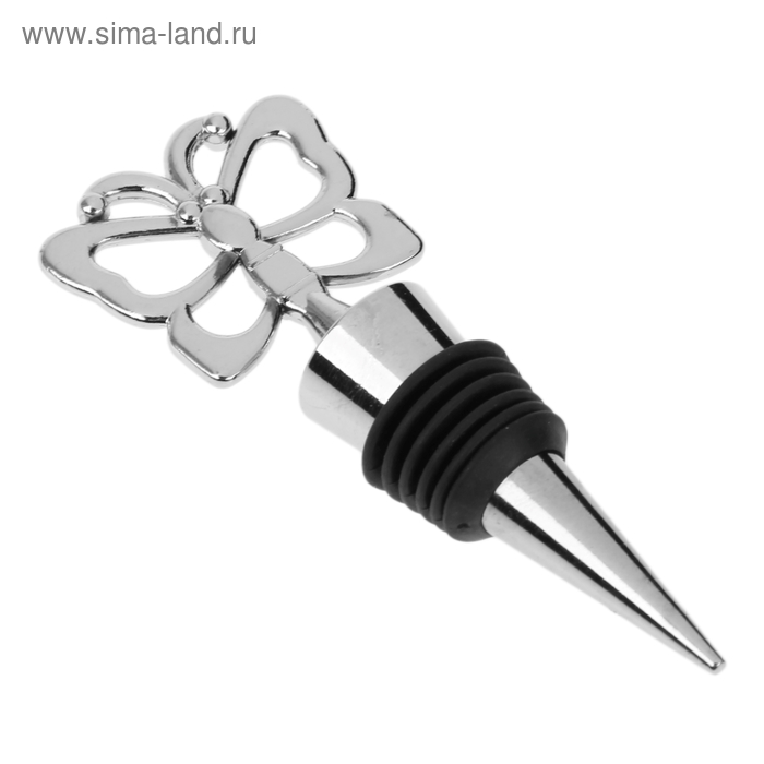 Пробка для бутылки 10,5 см "Бабочка" - Фото 1